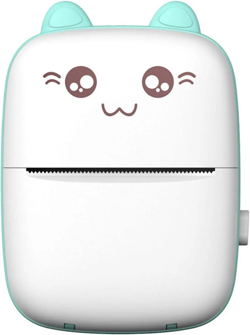 Portable Wireless Mini Pocket Thermal Printer | Bluetooth Inkless Sticker & Photo Printer for Study, Work & Crafting